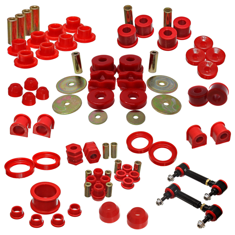 Picture of Energy Suspension 97-01 Honda CR-V Master Bushing Set - Red