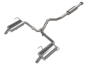 Picture of aFe Subaru Outback 20-23 H4-2.4L Takeda 2-1/2 IN to 2-1/4 IN 304 Stainless Steel Cat-Back Exhaust
