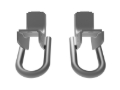 Picture of aFe Toyota Tundra 2022 V6-3.5L (tt) Front Tow Hook Gray