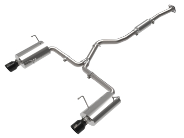 Picture of aFe Subaru Forester XT 14-18 H4-2.5L (t) Takeda 2-1/2in to 2-1/4in 304 SS Cat-Back- Black Tip