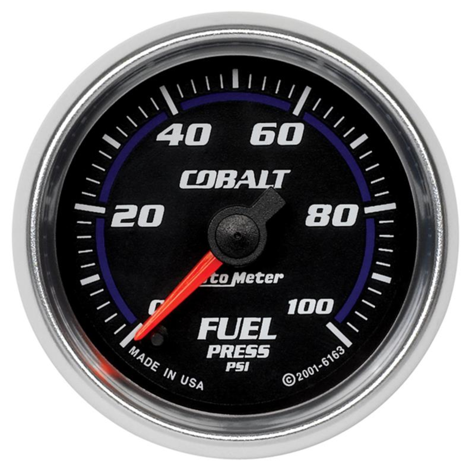 Picture of Autometer Cobalt 52mm 100 PSI Electronic Fuel Pressure Gauge