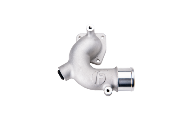 Picture of Fleece Performance 19-22 RAM 2500/3500 Cummins 6.7L Replacement Thermostat Housing w/Aux Port