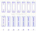 Picture of King Engine Bearings Toyota 2JZGE/2JZGTE 24V 3.0L5VZFE Main Bearing Set
