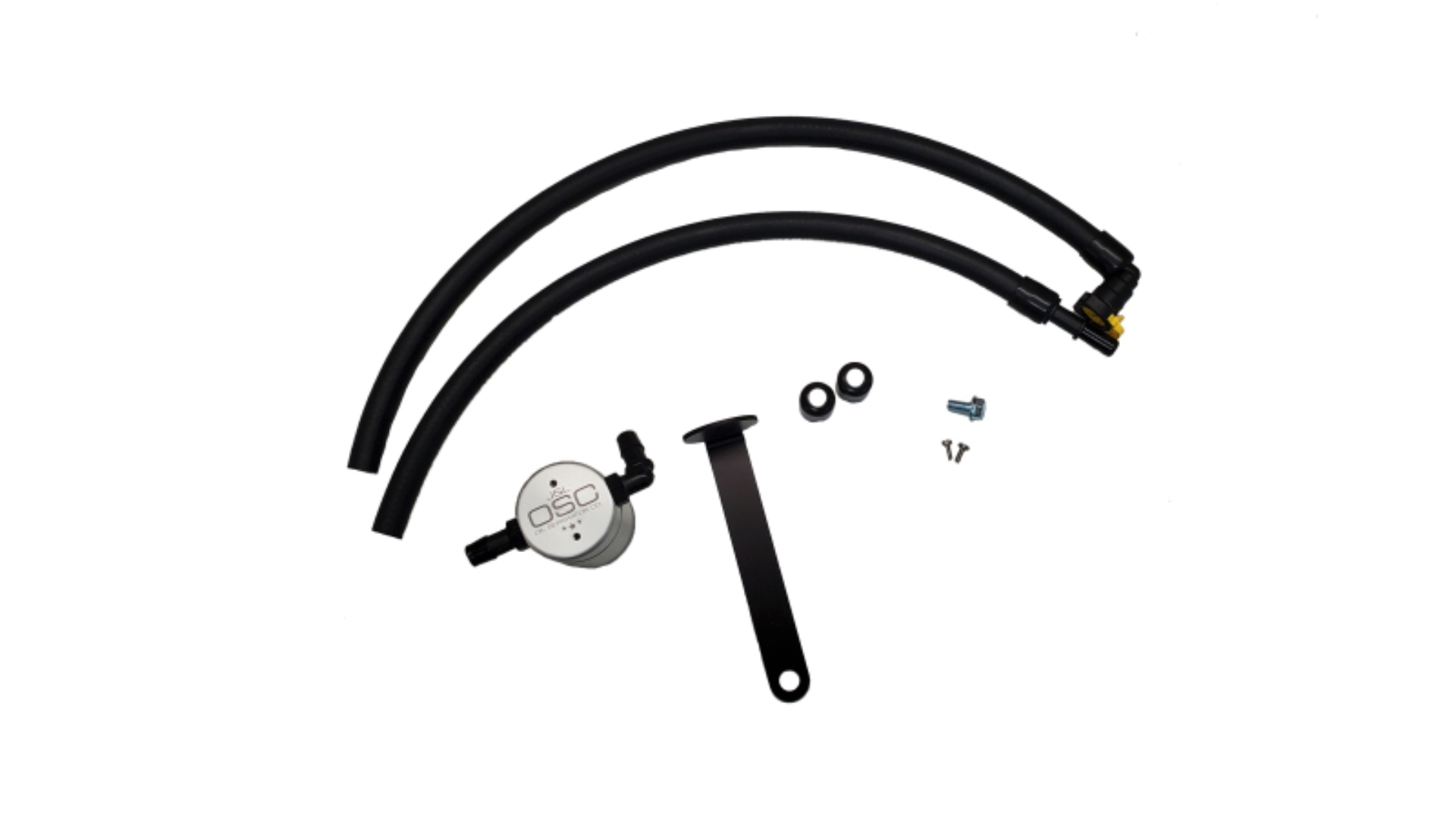 Picture of J&L 21-21.5 Ford Bronco 2.3L Ecoboost Passenger Side 3.0 Oil Separator - Clear Anodized