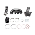 Picture of Wehrli 2006-2007 LBZ Duramax High Flow 3in Y-Bridge Kit- Gloss Black