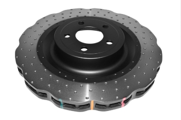 Picture of DBA 15-20 Ford Mustang GT Perf Package (380mm Front Rotor) Front 4000 Series Cross Drilled Rotor