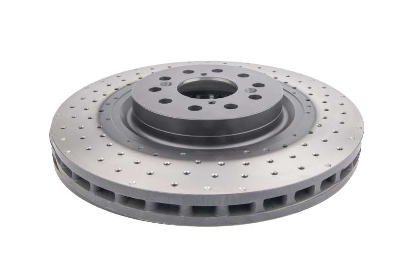 Picture of DBA 17-20 Honda Civic Type R Hatch Front 4000 Series Cross Drilled Rotor