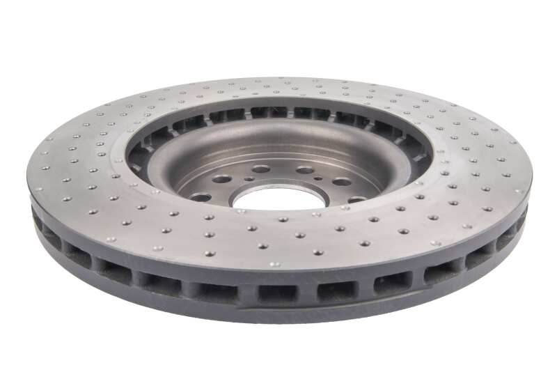 Picture of DBA 17-20 Honda Civic Type R Hatch Front 4000 Series Cross Drilled Rotor