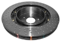 Picture of DBA 5000 Series Drilled Rotors Brake Rotors - DBA52604BLKXD