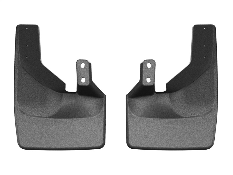 Picture of WeatherTech 21-22 Ford Bronco Rear No Drill Mudflaps - Black