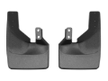 Picture of WeatherTech 21-22 Ford Bronco Rear No Drill Mudflaps - Black