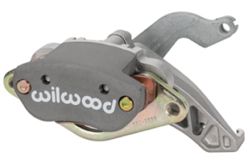 Picture of Wilwood Caliper-MC4 Mechanical-R/H Grey w/ Logo 1.11in Piston .39in Disc