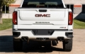 Picture of Corsa 19-25 GMC Sierra 1500 Cat-Back Dual Rear Exit with Twin 4in Black Powder Coat Pro-Series Tips
