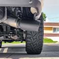 Picture of Banks Power 19-23 Dodge Ram Mega Cab 6.7L Cummins Monster Exhaust - SS Single Exhaust w/ Black Tip