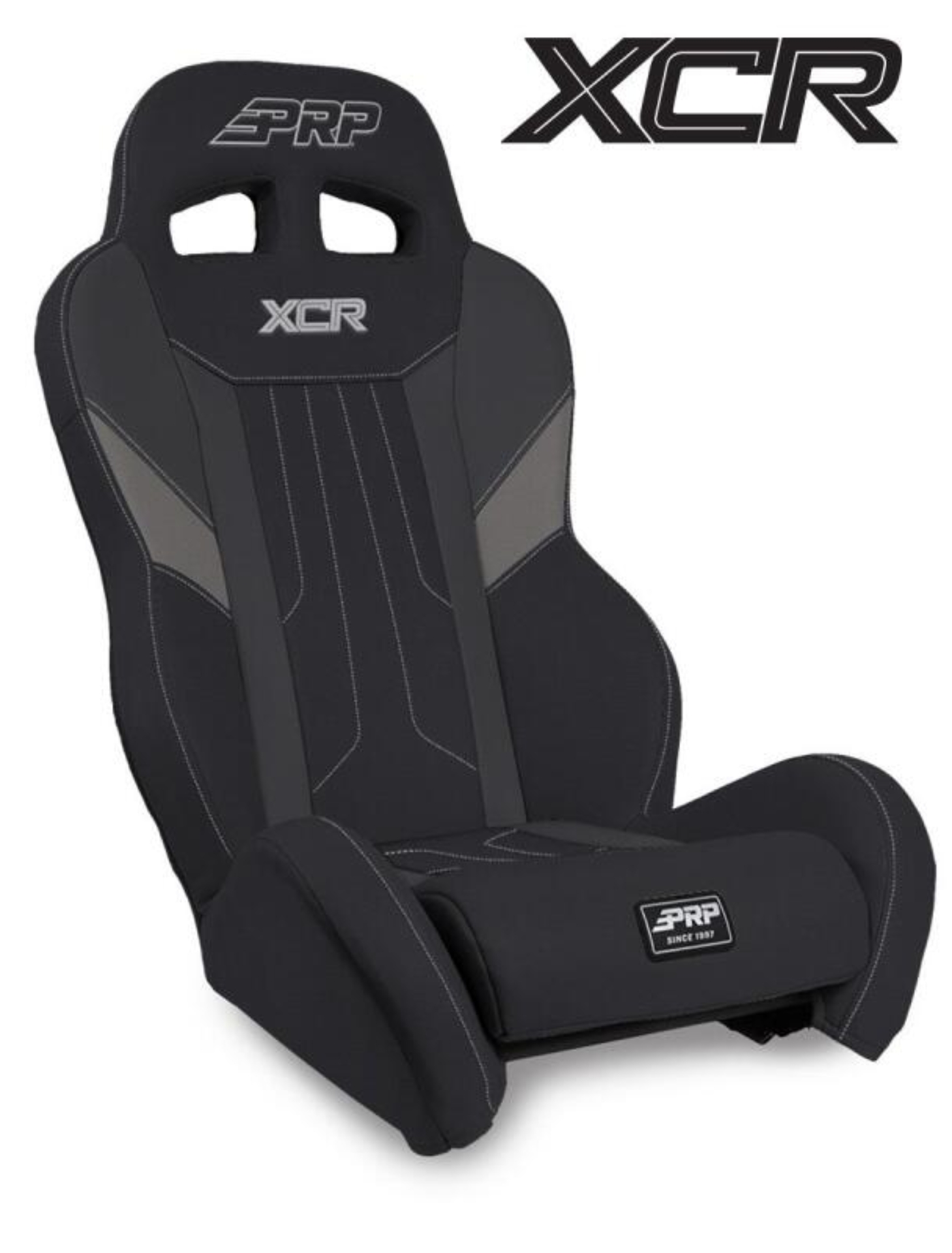 Picture of PRP XCR Polaris RZR UTV Suspension Seat - Black/Gray