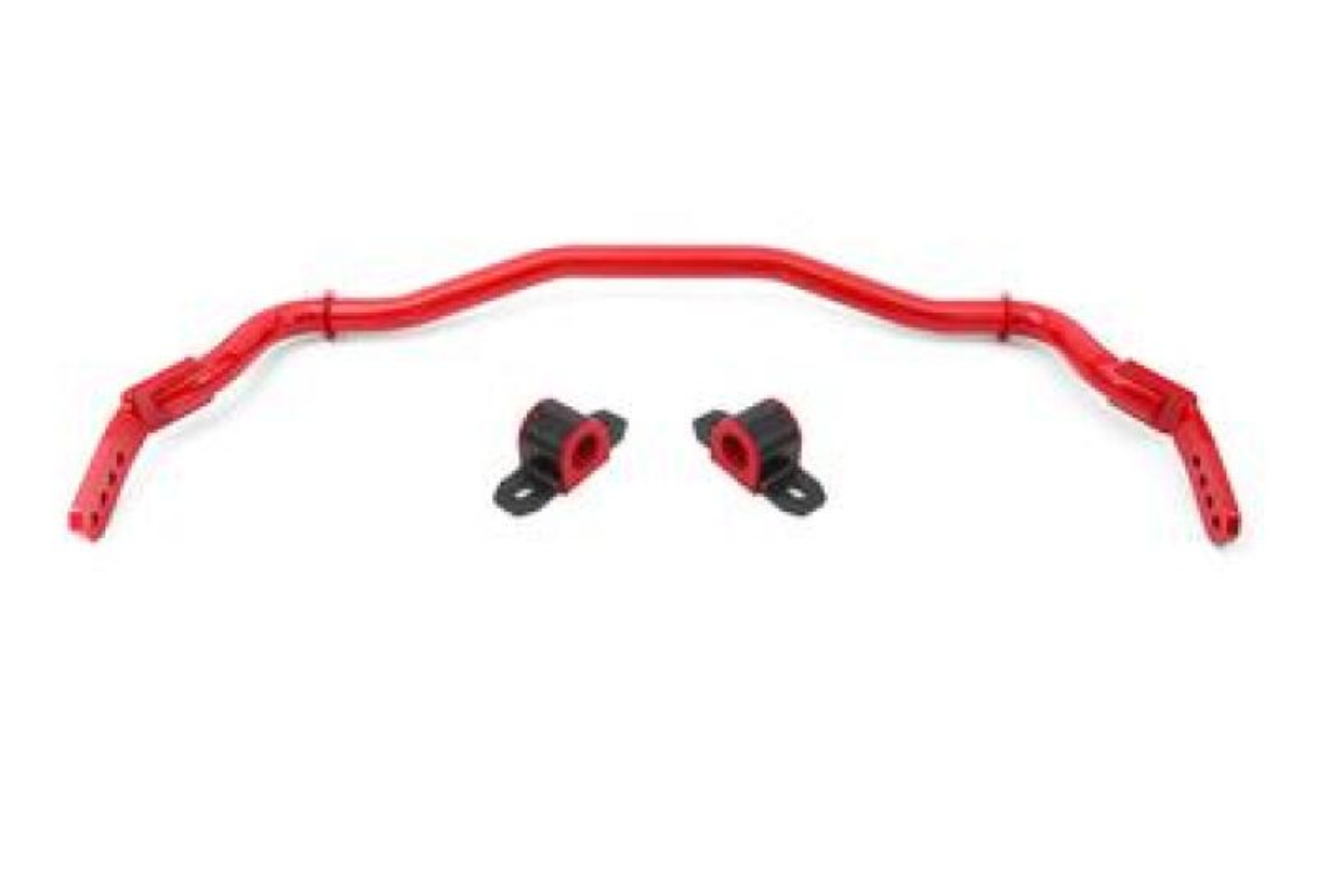 Picture of BMR 15-22 S550 Mustang Sway Bar Kit Front Hollow 38mm 3-Hole Adjustable Red
