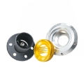 Picture of Fuelab Remote Fuel Filler Neck & Flange w/Cap