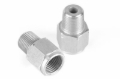 Picture of Haltech M10 x 1.0 to 1/8 NPT Adaptor Thread M10 x 1.0 Female to 1/8NPTF Male
