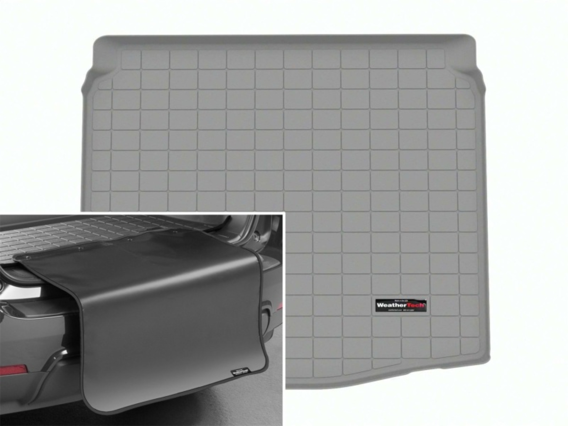 Picture of WeatherTech WT Cargo Liners-Grey Floor Mats - 421524SK