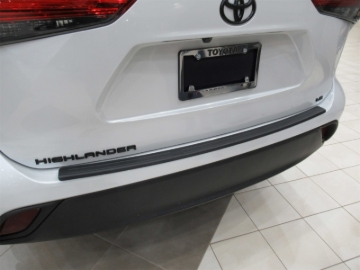 Picture of WeatherTech 20-23 Toyota Highlander BumperTopper - Black