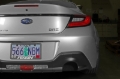 Picture of PERRIN 22-26 Subaru BRZ / Toyota GR86 Exhaust Cutout Plate (Right Side For Single Outlet Exh Sys)