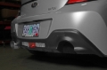 Picture of PERRIN 22-26 Subaru BRZ / Toyota GR86 Exhaust Cutout Plate (Right Side For Single Outlet Exh Sys)