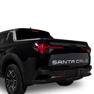 Picture of Putco 22-23 Hyundai Santa Cruz Tailgate Letter Kit - Stainless Steel
