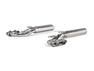 Picture of Akrapovic 2021 Mercedes-AMG G500/G550 (W463A) - OPF/GPF Slip-On Line (Titanium) w/Titanium Tips