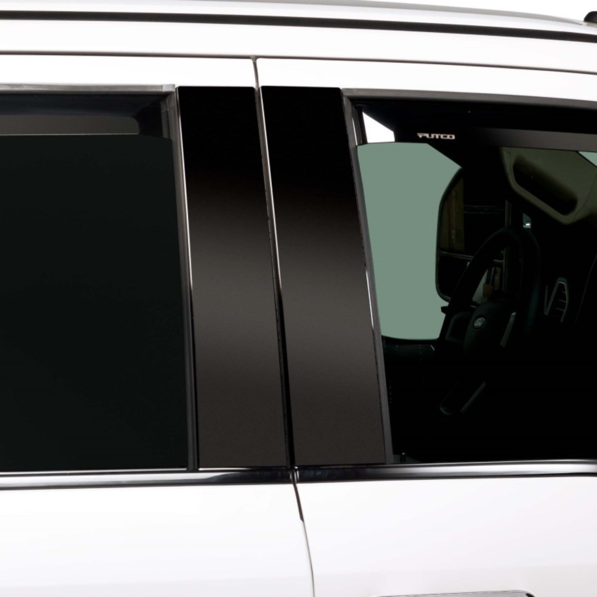 Picture of Putco 22-23 Hyundai Santa Cruz Black Platinum Pillar Posts Classic