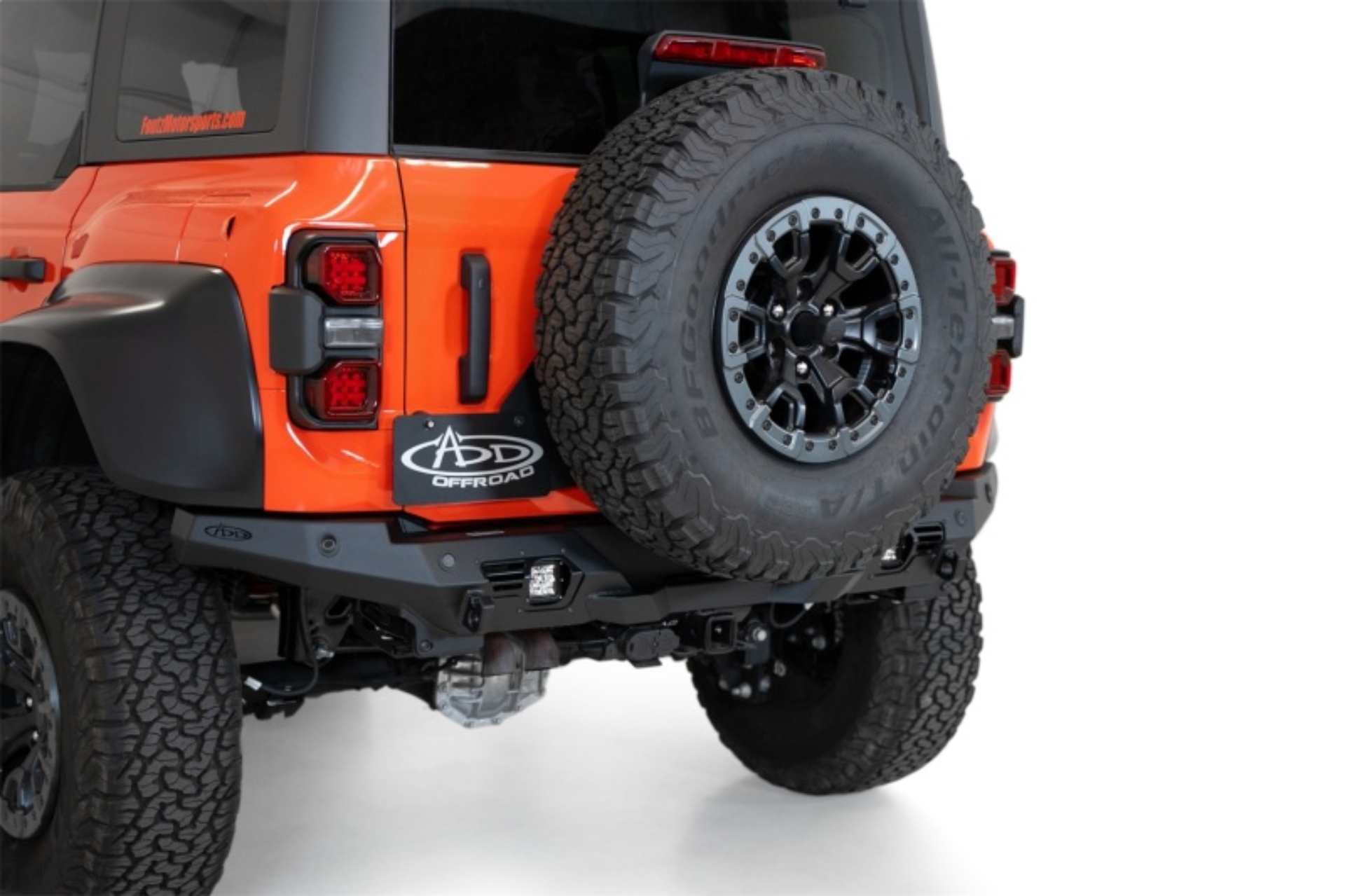 Picture of Addictive Desert Designs22-23 Ford Bronco Raptor Bomber Rear Bumper