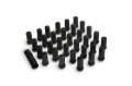 Picture of ICON Alloys Lug Nut Kit Black - 14x1.5 - 32 Lug Nuts w/ Key