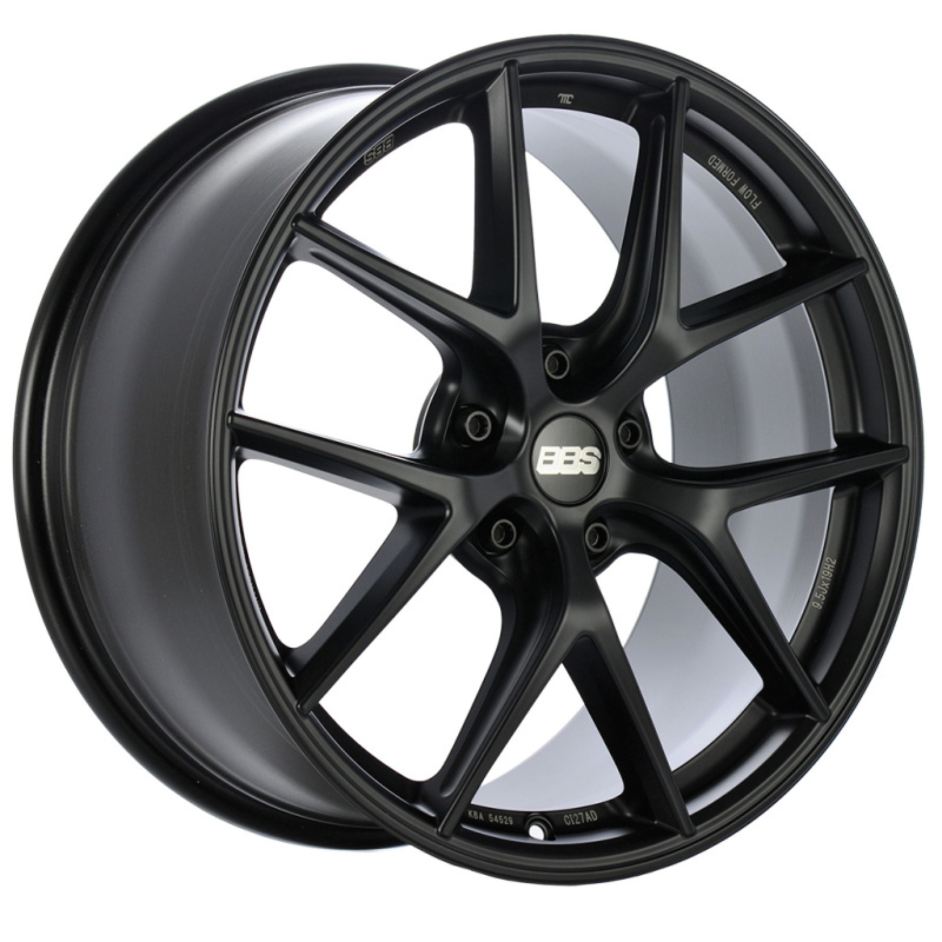 Picture of BBS Unlimited CI-R 20x9.5 ET65 (Face 1) Satin Black Wheel