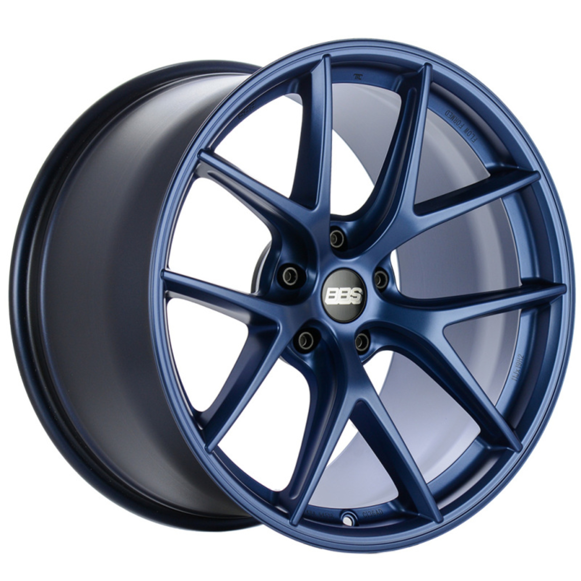 Picture of BBS Unlimited CI-R 21x9 ET65.5 (Face 1) Satin Indigo Blue Wheel