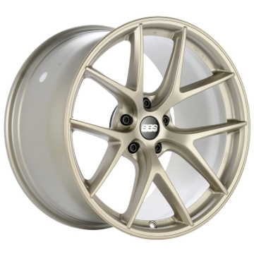 Picture of BBS Unlimited CI-R 21x10.5 ET65.5 (Face 2) Satin White-Gold Wheel