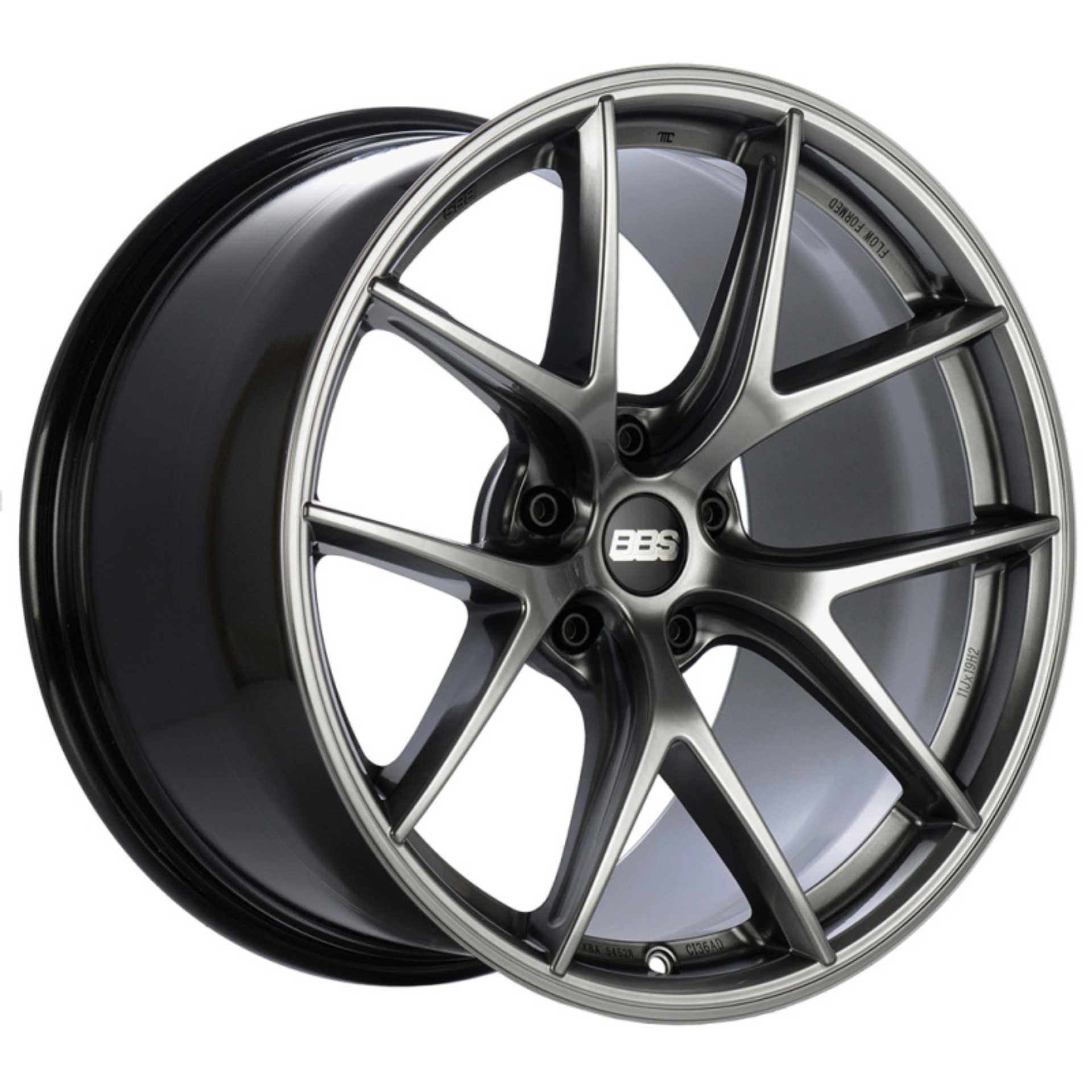 Picture of BBS Unlimited CI-R 21x11 ET72 (Face 2) Gloss Diamond Black Wheel