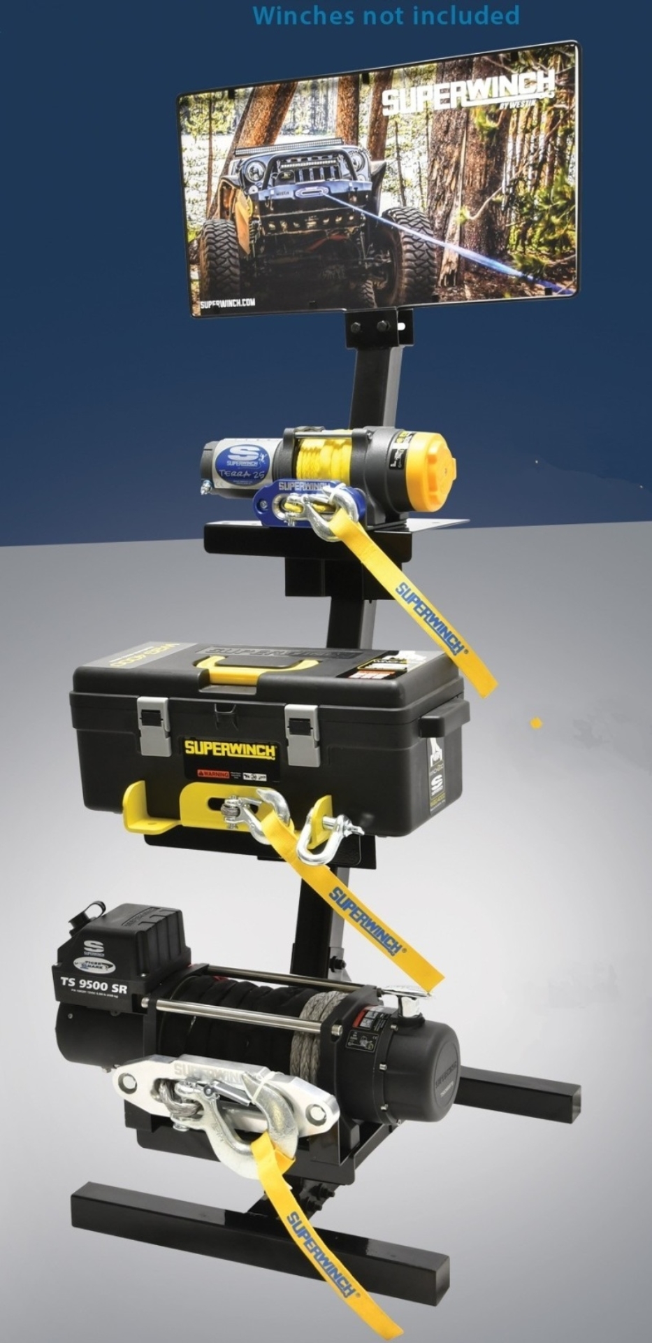 Picture of Superwinch MD 3 Winch Display Stand w/Header Card (Winches not included)