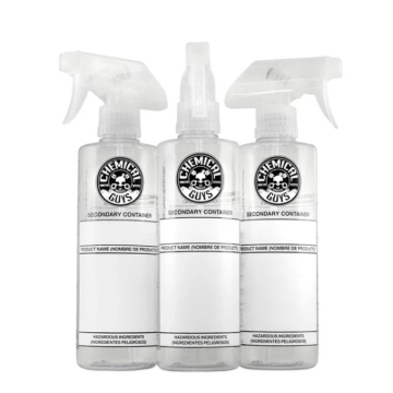 Picture of Chemical Guys Secondary Container Dilution Bottle With Professional Standard Sprayer - 16oz (3 Pack)
