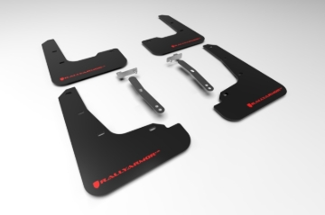 Picture of Rally Armor 21-23 Hyundai Elantra Black UR Mud Flap w/Red Logo
