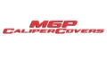 Picture of MGP 4 Caliper Covers Engraved Front & Rear 22-23 Jeep Wagoneer MOPAR Red Finish Silver Ch (19in+ Wh)