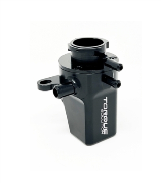 Picture of Torque Solution Coolant Expansion Tank: Subaru WRX 02-07 / STI 04-22 / Forester XT 04-08 - Black