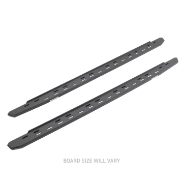 Picture of Go Rhino RB30 Slim Line Running Boards 80in. - Bedliner Coating (Boards ONLY/Req. Mounting Brackets)