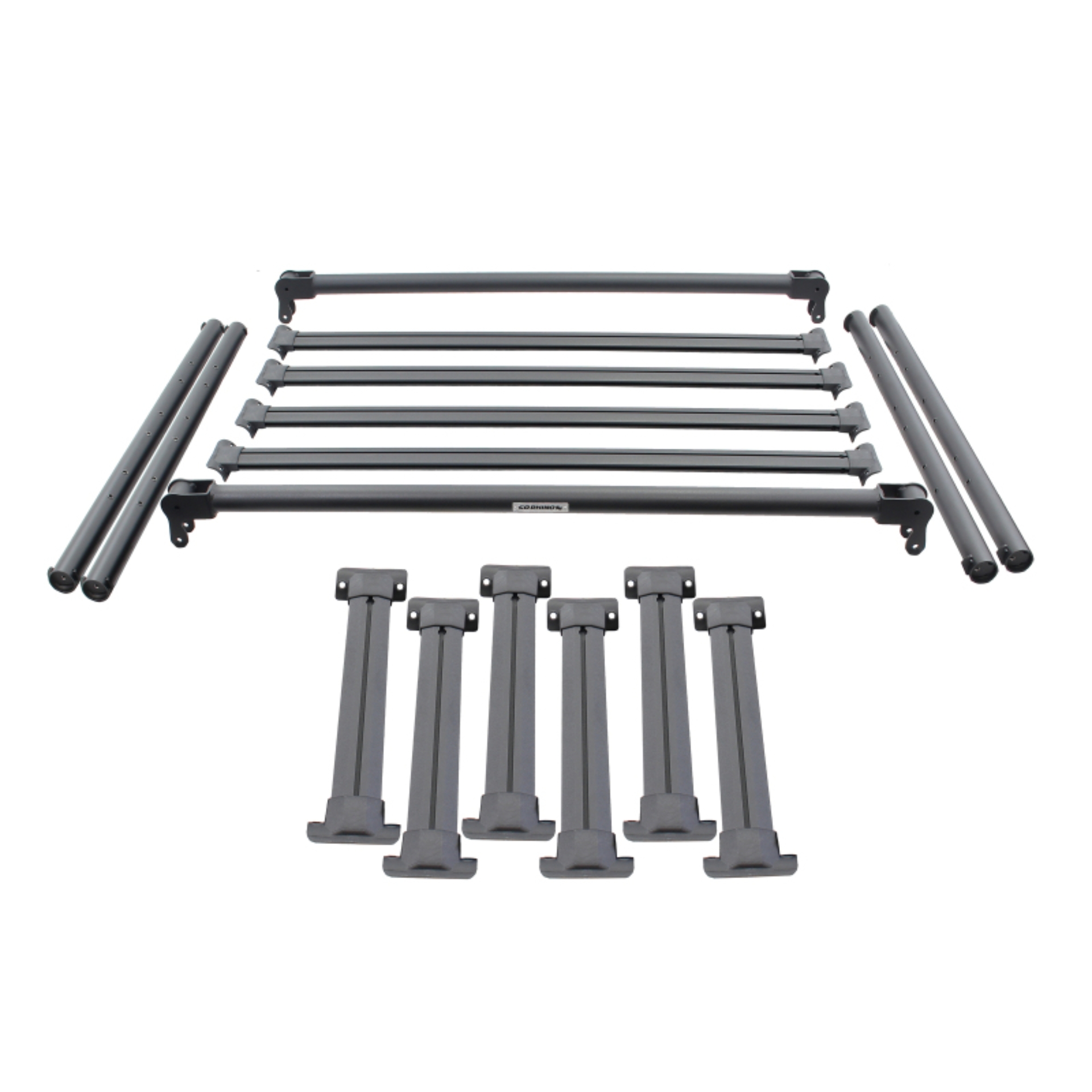 Picture of Go Rhino XRS Overland Xtreme Rack for Full Size Trucks (Box 1 - Req. 5952000T-02)  - Tex. Blk