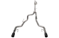 Picture of Corsa 2022-2025 Ford F-150 SuperCrew/5.5ft Bed 5.0L V8 Sport Cat-Back Dual Rear Exit-Black PVD