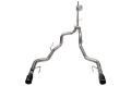 Picture of Corsa 2022-2025 Ford F-150 SuperCrew/5.5ft Bed 5.0L V8 Xtreme Cat-Back Dual Rear Exit-Black PVD