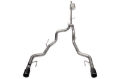 Picture of Corsa 2022-2025 Ford F-150 SuperCrew/5.5ft Bed 5.0L V8 Sport Cat-Back Dual Rear Exit-Black PVD