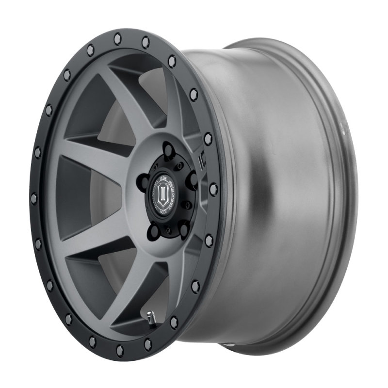 Picture of ICON Rebound 17x8.5 5x4.5 0mm Offset 4.75in BS 71.5mm Bore Titanium Wheel