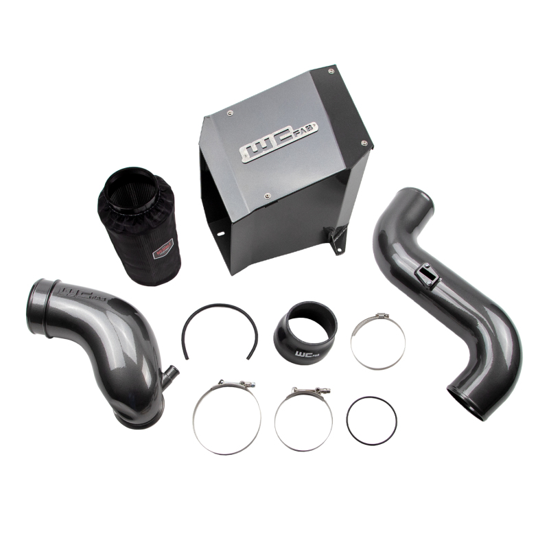 Picture of Wehrli 07.5-10 Chevrolet Duramax LMM 4in Intake Kit Stage 2 - Bengal Blue