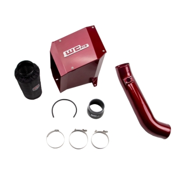 Picture of Wehrli 01-04 Chevrolet Duramax LB7 4in Intake Kit - WCFab Red