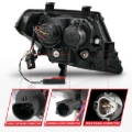 Picture of ANZO 09-20 Nissan Frontier Chrome Projector Plank Style DRL w/ Switchback & Sequential LED DRL