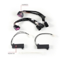 Picture of ANZO 09-18 Dodge Ram 1500/2500/3500 Full LED Proj Headlights w/Switchback Light Bar - Black